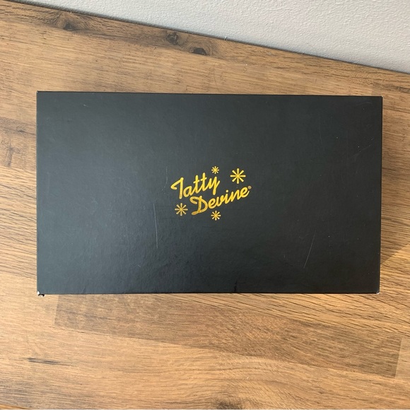 Golden Copper Fox Jewellery Holder Roll Tatty Devine New Boxed Sparkle Glitter - Picture 6 of 7